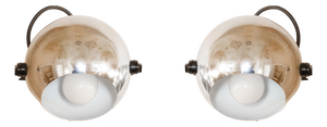 Space Age Chromed Alta Lite Wall Sconces from Targetti Sankey, 1970s, Set of 2