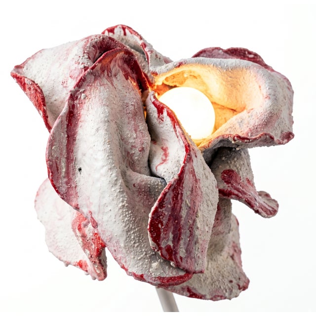 Realistic Table Lamp by Dario Nasuti For Sale - Image 6 of 7