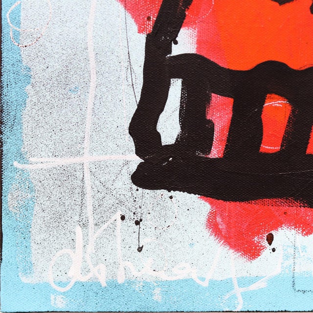 "Whatever 3" Contemporary Abstract Mixed-Media Painting by Soren Grau For Sale - Image 4 of 9
