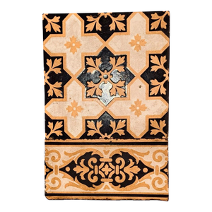 Antique Minton & Co. Gothic Revival Encaustic Field & Border Tile Set , c.1840s–1870s