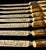Vintage Anton Wingen Jr. Solingen “Othello” Stag Antler Knife & Fork Set Service for Eight - 16 pcs For Sale - Image 13 of 18