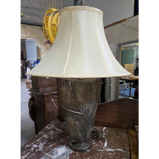 Large Art Nouveau Dragonfly Lamp, 1930s For Sale - Image 6 of 9