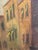 Antique Italian Ponte Rialto Handpainted Parchment Leather Floor Screen For Sale - Image 10 of 18