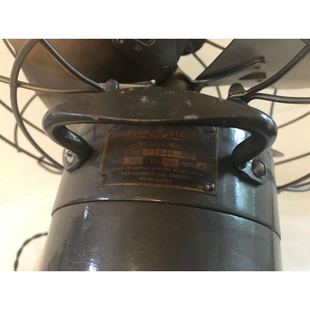 Metal 1953 Emerson Electric Fan For Sale - Image 7 of 10