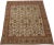 1920s Antique Indian Floral Design Rug For Sale - Image 9 of 9