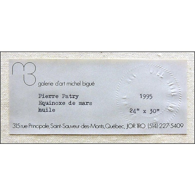 Late 20th Century Late 20th Century Equinoxe de Mars, Pierre Patry For Sale - Image 5 of 6