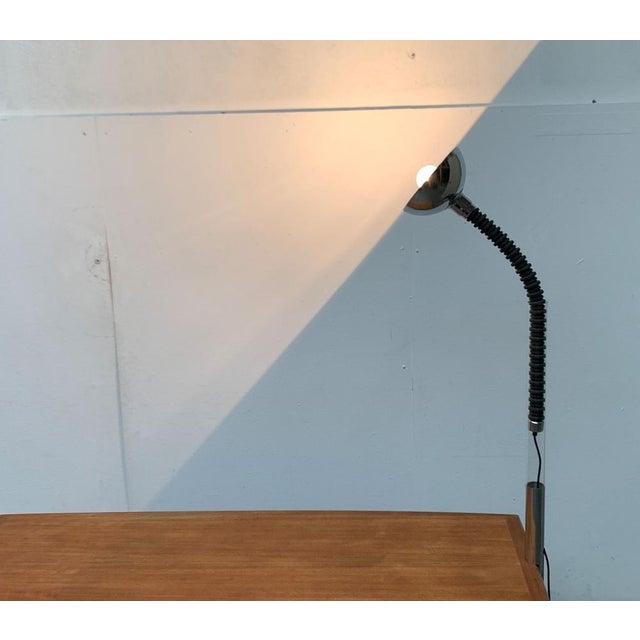 Mid-Century Space Age Flexible Rubber Hose Table Clamp Lamp from Cosack, 1960s For Sale - Image 4 of 18