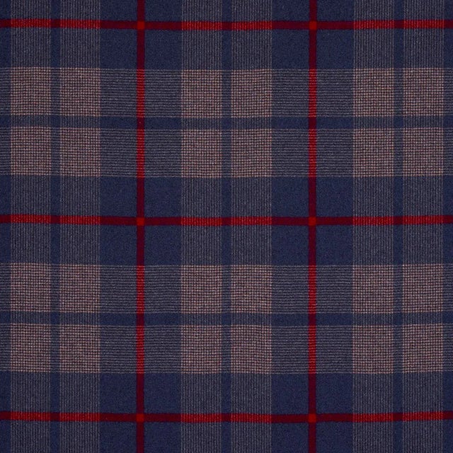 Montana Wool Plaid is a fine, tightly woven houndstooth check with an overstripe that adds lovely depth and a touch of...