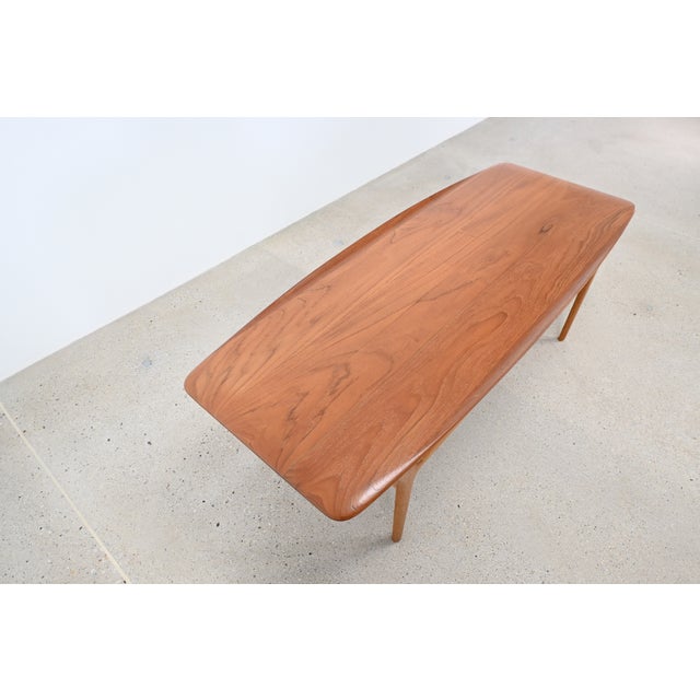 Sculptural Danish Teak Coffee Table by Kurt Østervig for Jason Møbler For Sale - Image 10 of 13