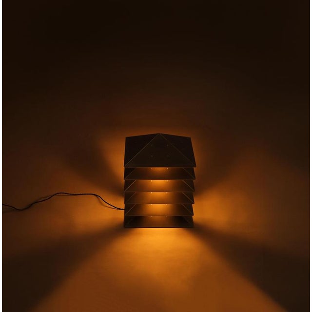 Kōtō Aluminium Floor Lamp by Bureau of Entropy For Sale - Image 10 of 12