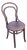 Early 20th Century Vienna Secession Bent Oak Side Chair No. 14 Attributed to Thonet For Sale