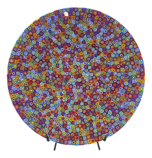 Display Plate with Multicolored Murrine from YourMurano