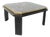 Hollywood Regency Fedam Coffee Table in Marble and Steel Frame, 1970s For Sale
