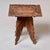 Anglo-Indian Carved Hardwood Folding Occasional Table With Burl Top For Sale In Detroit - Image 6 of 9