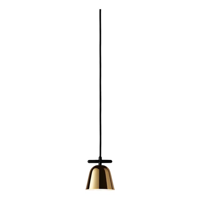 Golden Lighto T Pe Glossy Suspension Lamp by Jaime Hayon for Parachilna For Sale