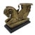 Metal 1900 Golden Fleece Chrysomallos Winged Ram Bronze Mantle Urn For Sale - Image 7 of 9