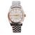Yellow Vintage Rolex Oyster Perpetual Date Two-Tone Steel & Gold Jubilee Bracelet Watch For Sale - Image 8 of 9