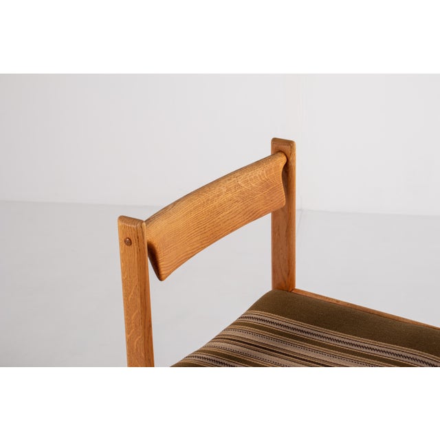 Vintage Oak Dining Chairs by H.W. Klein for Bramin, Denmark, 1960s, Set of 6 For Sale - Image 11 of 16