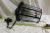 Metal Mid-Century Pendant with Beveled Glass For Sale - Image 7 of 8