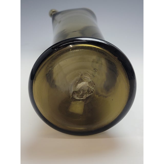 Bischoff #719 Charcoal Glass Pitcher, 1959 Catalog Color 14.5" For Sale - Image 9 of 13