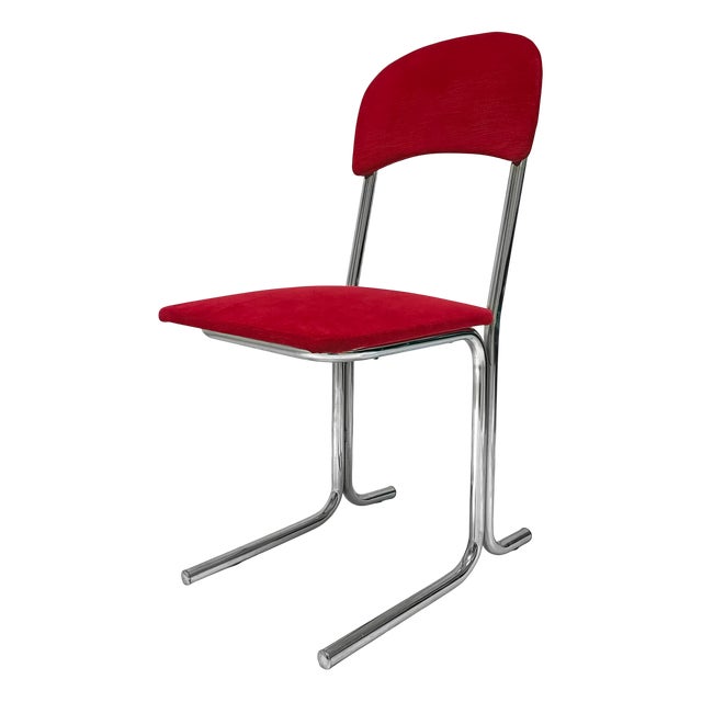 Bauhaus Style Tubular Chair, 1970 For Sale