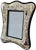 Art Nouveau 1980s Art Nouveau Style Silverplated Floral Picture Frame With Scalloped Silhouette for 3"x5" of 4"x6" Image For Sale - Image 3 of 13