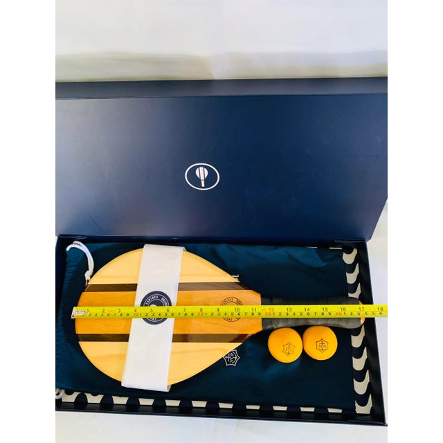 Veuve Clicquot Beach Bat Set by Frescobol Carioca For Sale In Los Angeles - Image 6 of 12