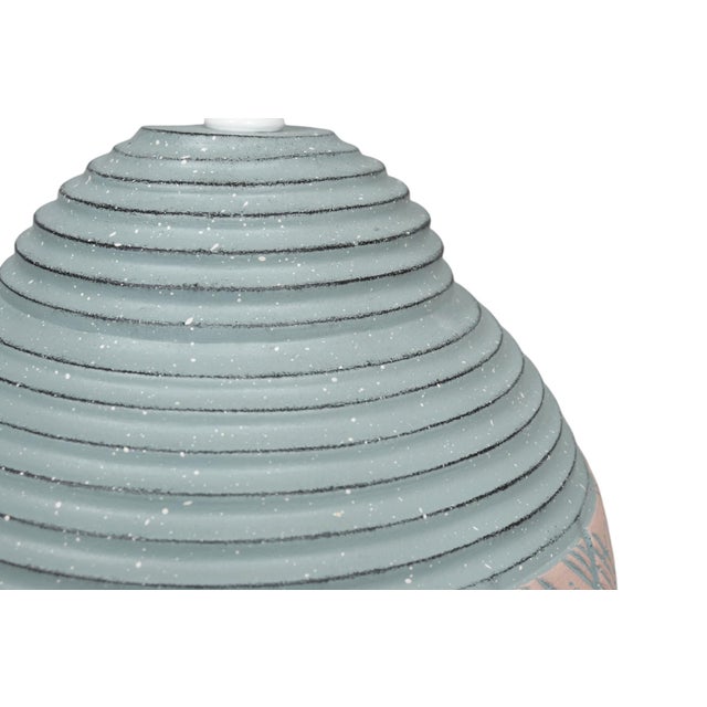 Mid 20th Century Mid 20th Century Postmodern Ceramic Table Lamp For Sale - Image 5 of 8