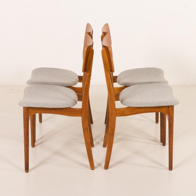 Wood Mid-Century Modern Danish Chairs, 1960s, Set of 4 For Sale - Image 7 of 18