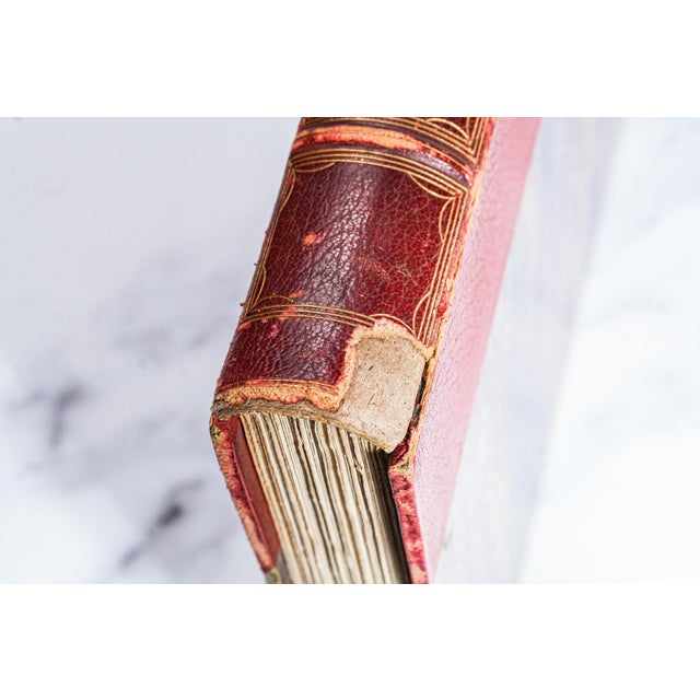 19th Century Interesting Architecture of Italy, Greece and Levant Antique Leather Spine Victorian Book For Sale - Image 5 of 12