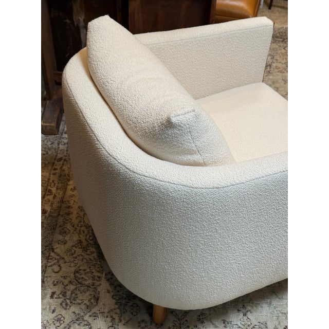 Ivory Egg Collective for Design Within Reach Emmy Armchair For Sale - Image 8 of 12
