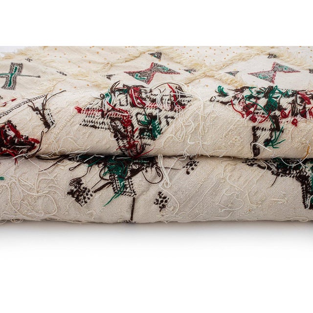 Early 21st Century Handwoven Berber Rug by Azele Studio For Sale - Image 5 of 9