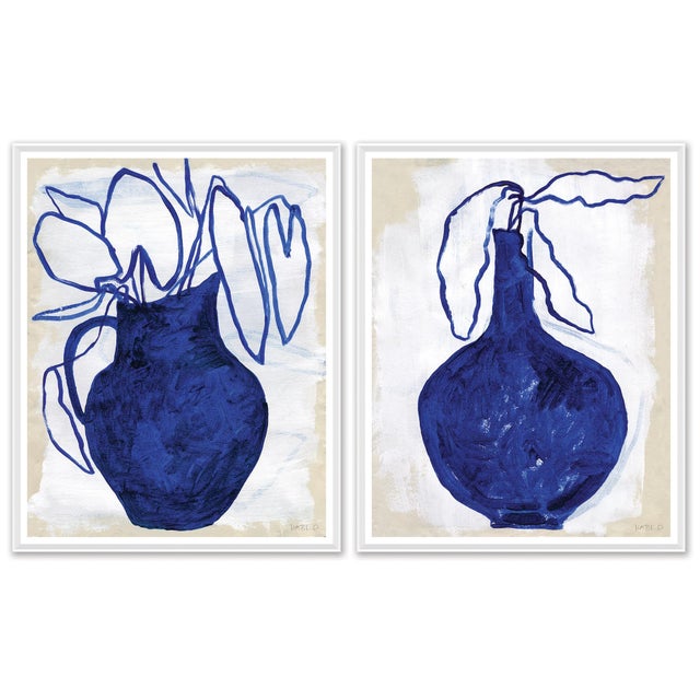 Hable Pitcher and Vase by Susan Hable For Sale - Image 4 of 4