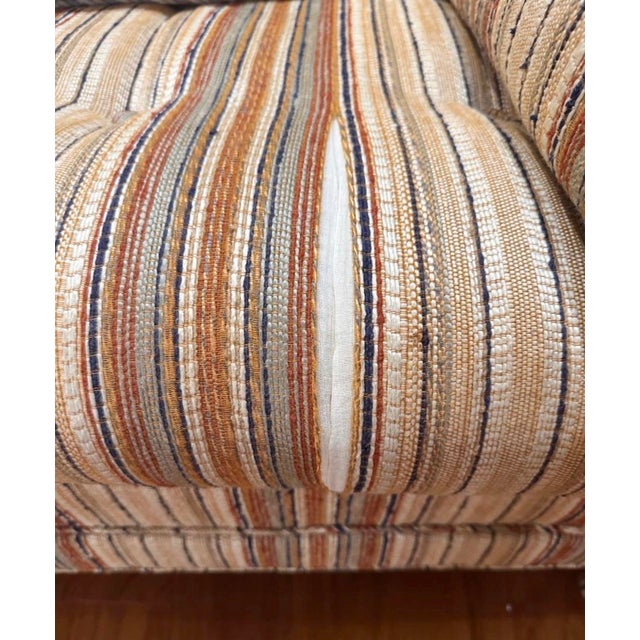 Vintage Mid-Century Modern Tuxedo Sofa For Sale - Image 9 of 12
