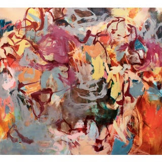 Oversized Original Abstract Oil Painting For Sale