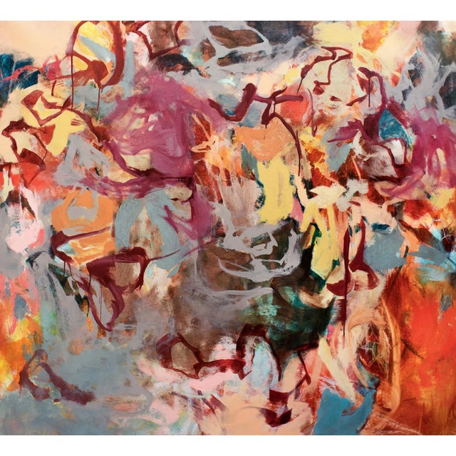 Oversized Original Abstract Oil Painting For Sale