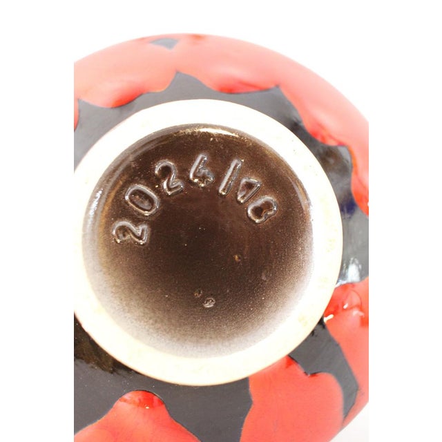 Fat Lava 2024-18 Vase from Ilkra Keramik, 1960 For Sale - Image 6 of 7