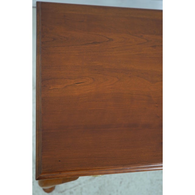 Henkel Harris Queen Anne Cherry Vanity or Desk For Sale - Image 14 of 18