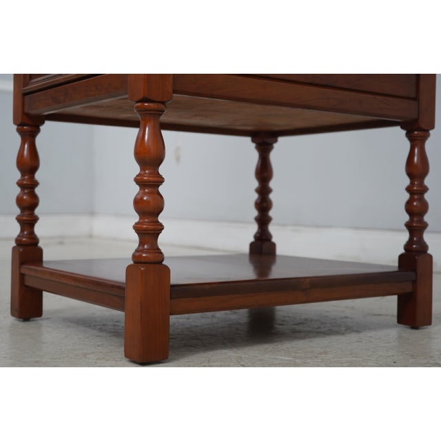 Pair of Stickley Cherry Valley End Tables For Sale - Image 11 of 18