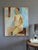 Mid-Century Modern 1960 Mid-Century Modern 'Astrid' Swedish Semi-Abstract Figurative Nude Oil Painting, Framed For Sale - Image 3 of 11