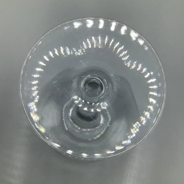 Orrefors Rhapsody Tall Water Goblets -Set of 4 For Sale - Image 11 of 13