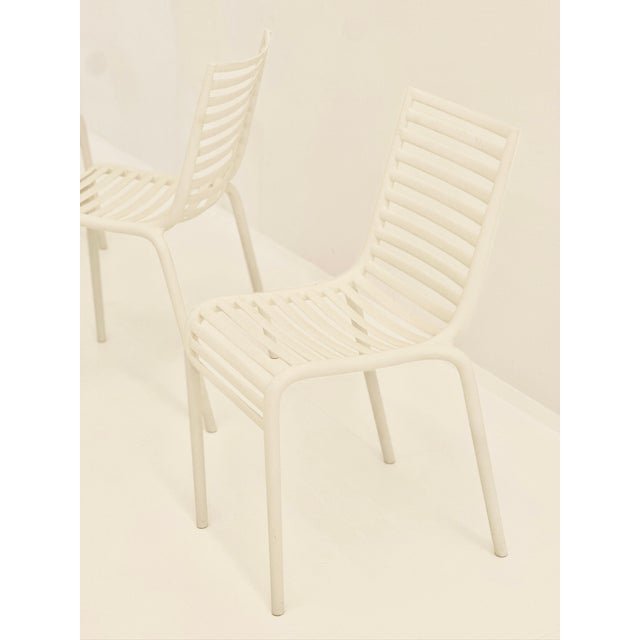 Early 21st Century Model PIP-E Stackable Chairs by Philippe Starck for Driade, 2010, Set of 4 For Sale - Image 5 of 8