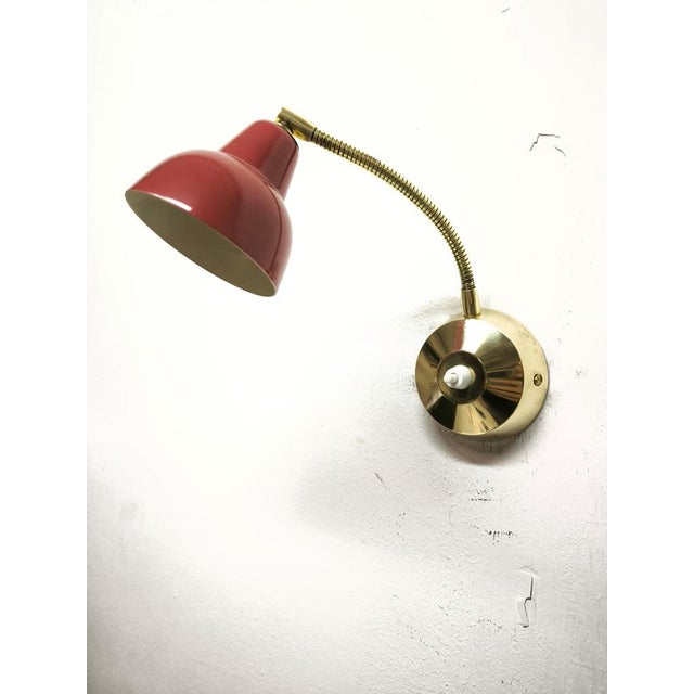 Adjustable Wall Light with Push-Button Ignition, 1960s For Sale - Image 18 of 18