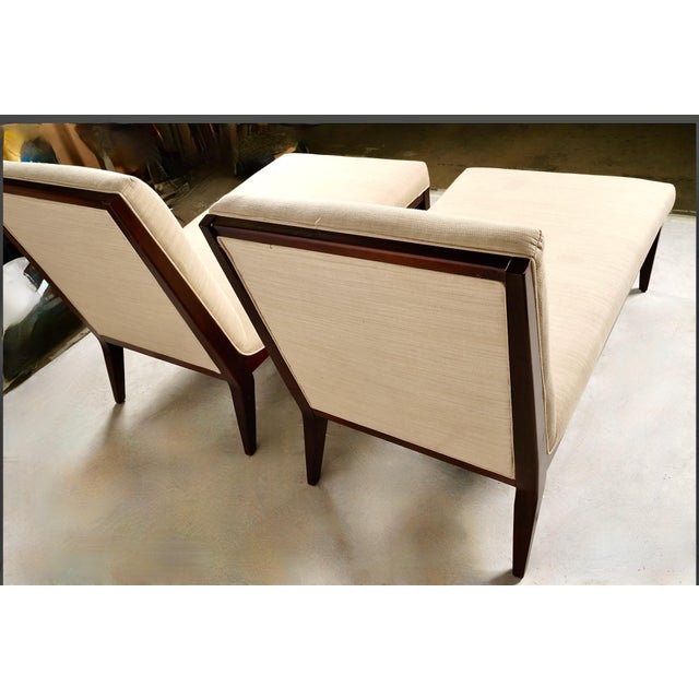 1980s Pair Mid-Century Harvey Probber-Style Chaise Longues For Sale - Image 5 of 9