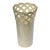 Vintage Lenox Wicker Collection 6 Inch Lattice Fine Bone Ceramic Vase 24k Gold Trim For Sale