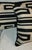 Geometric Hand Woven Black White Bolster Pillows For Sale - Image 4 of 6