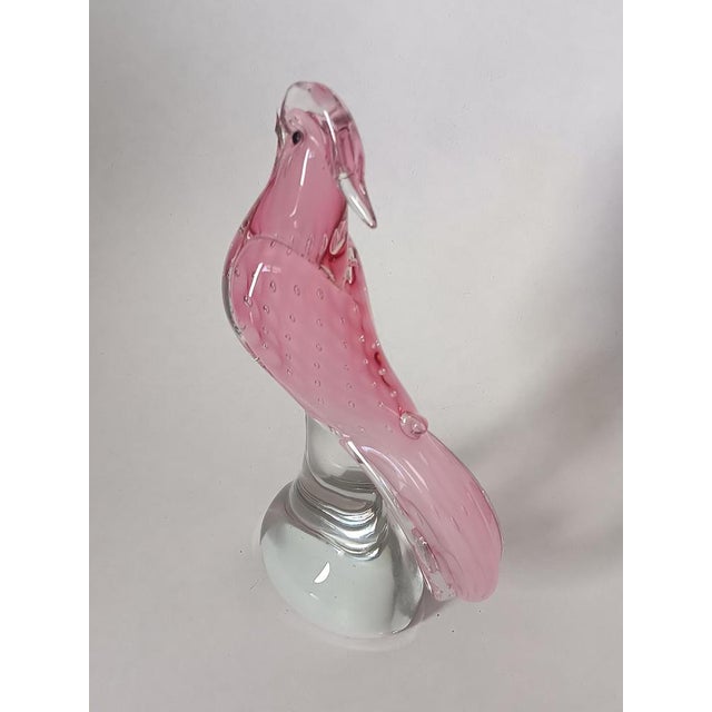 Murano Glass Bird Figure from Seguso, 1970s For Sale - Image 6 of 7