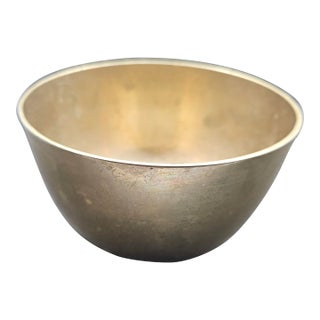Vintage Korean Brass Bowl For Sale