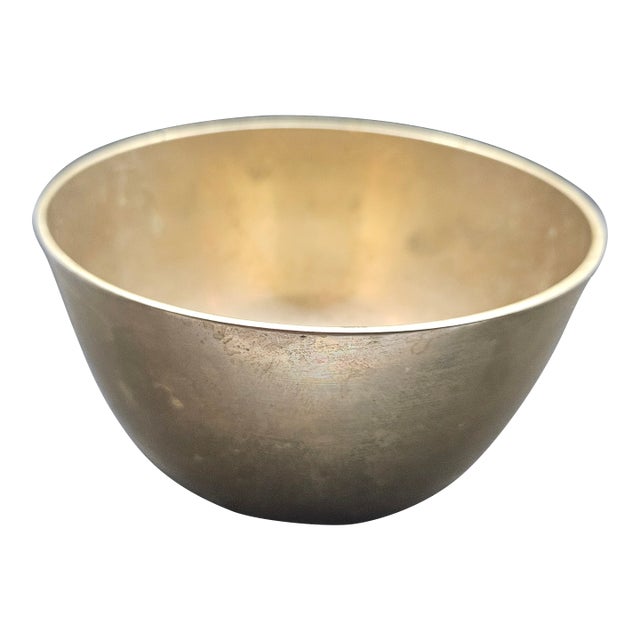 Vintage Korean Brass Bowl For Sale