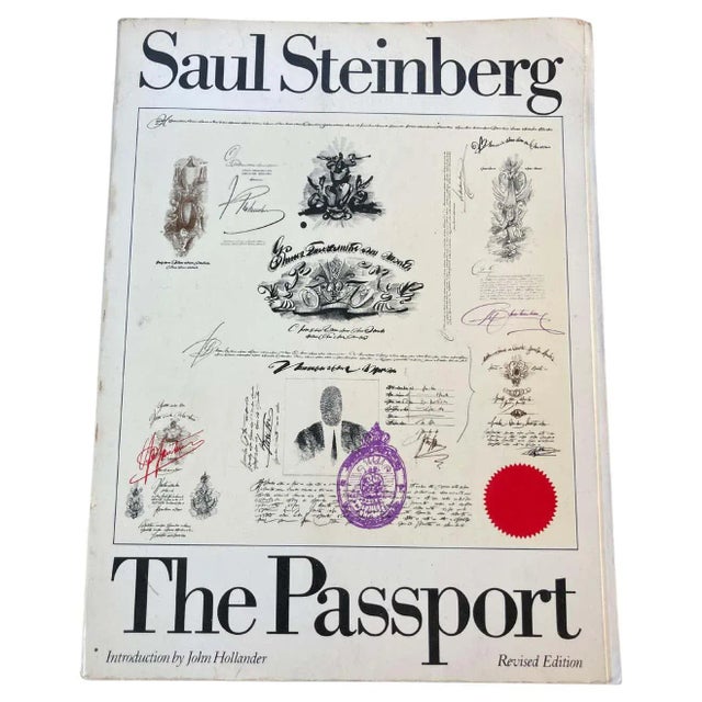 Passport Saul Steinberg Published by Harper & Brothers, New York., 1979 For Sale - Image 13 of 13